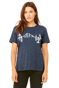 Mountain Forest *Limited Edition* T-Shirt - Women's Heather Navy