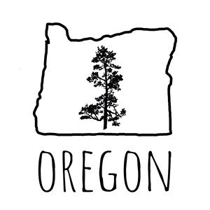 Oregon Pine T-Shirt - Unisex Olive