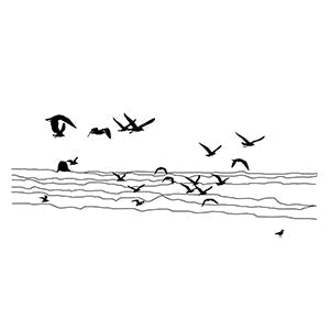 Seagull Beach Lowball Rocks Glass