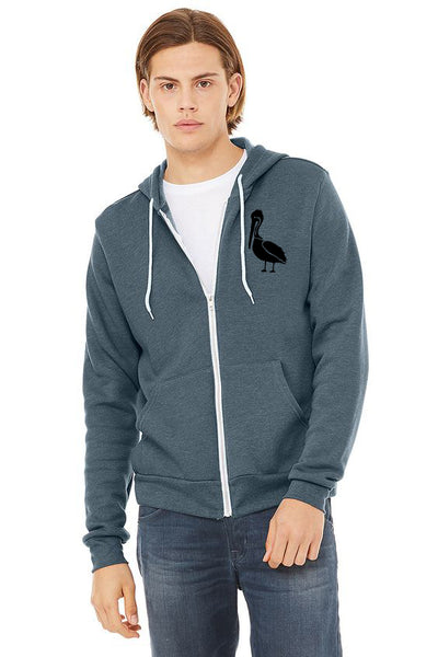 Boathouse Buddy *Limited Edition* Ultra Soft Zip up Hoodie - Unisex Heather Slate