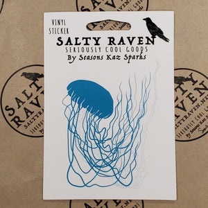 Reach Up Jellyfish HVS Vinyl Sticker