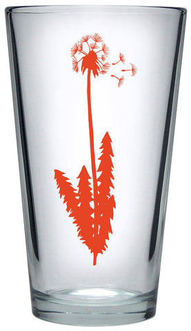 3 Wishes "Limited Edition" Pint Color Red Glasses
