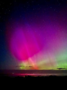 Aurora Borealis Vertical Original Photography Paper Prints & Framed Metal Prints