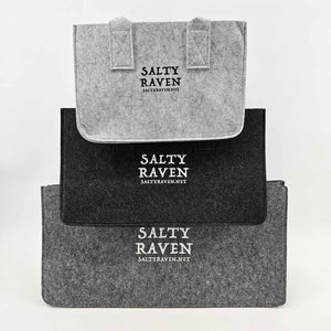 Salty Raven Heavy Duty Felt Tote Basket