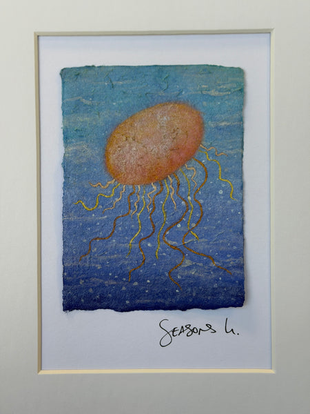 Hope Jelly 8x10  - Original Watercolor Paintings By Seasons Kaz Sparks