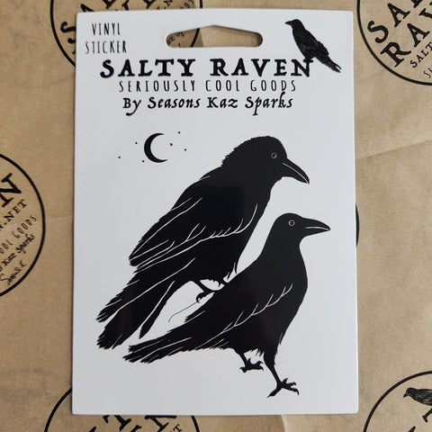 Celestial Raven HVS Vinyl Stickers