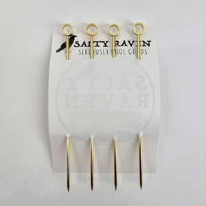 Cocktail Picks 4 Pack  - Gold or Silver Finish