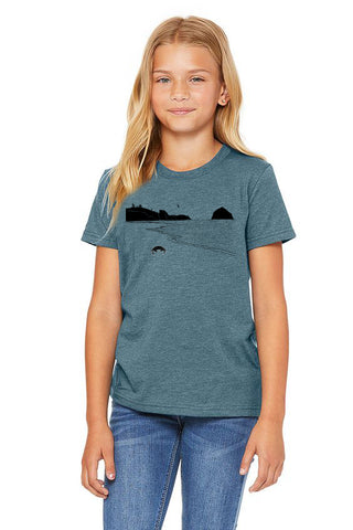 Crabby Beach Youth & Toddler Tee Shirt