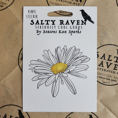 Daisy Flower HVS Vinyl Stickers