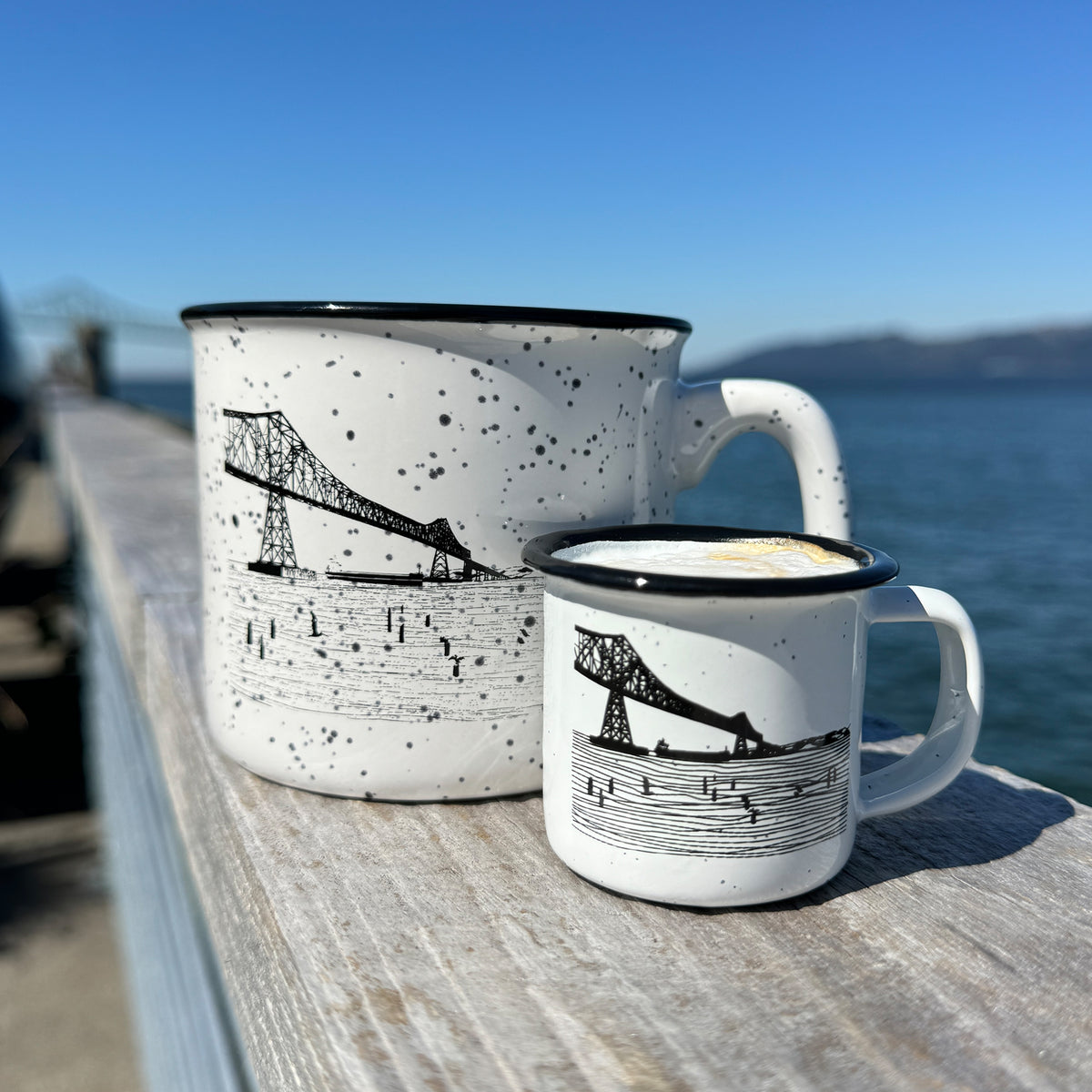 Gateway - Mini Enamel Campfire Espresso Mugs or Ornaments 3oz – Salty Raven