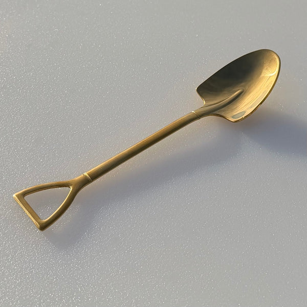 Shovel Spoons  - Rainbow, Gold or Silver Finish