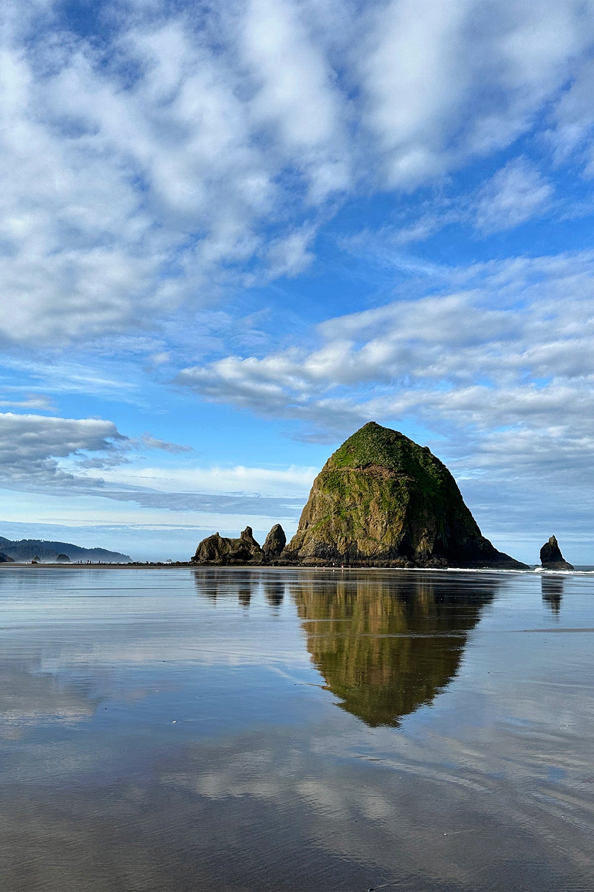 Haystack Crown Of Clouds Postcard