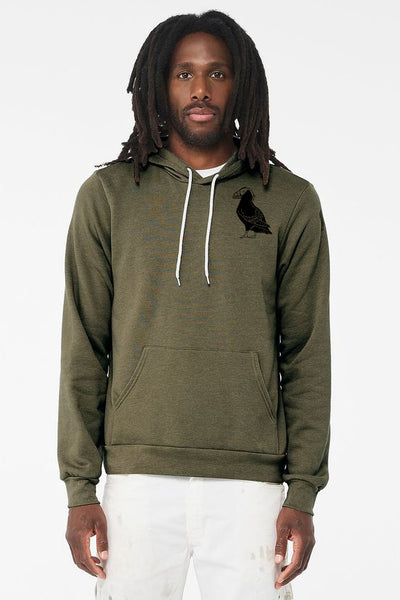 Haystack Humpback Ultra Soft Pull Over Hoodie - Unisex Heather Olive