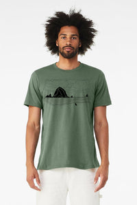 Haystack Humpback Unisex Pine Tee Shirt Men's T-shirt