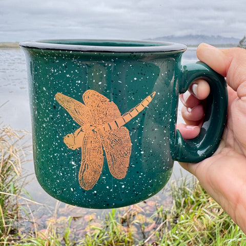 Dragonfly Jewel Campfire Mug