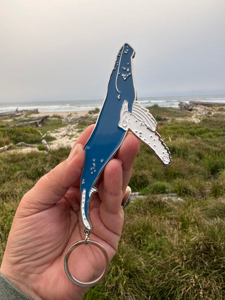 Humpback Whale Key Chain