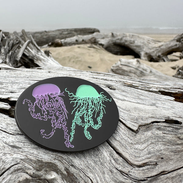 Jellyfish Lapel Pin