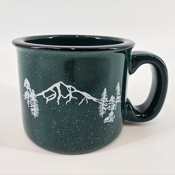 Mountain Forest Campfire Mug