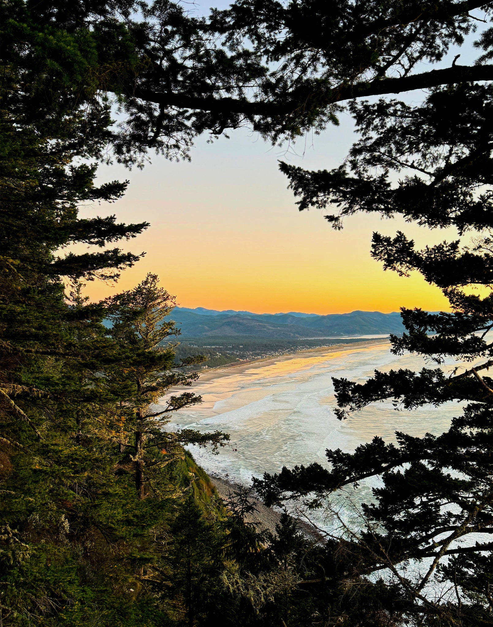 Neahkahnie Golden Hour Original Photography Paper Prints & Framed Metal Prints