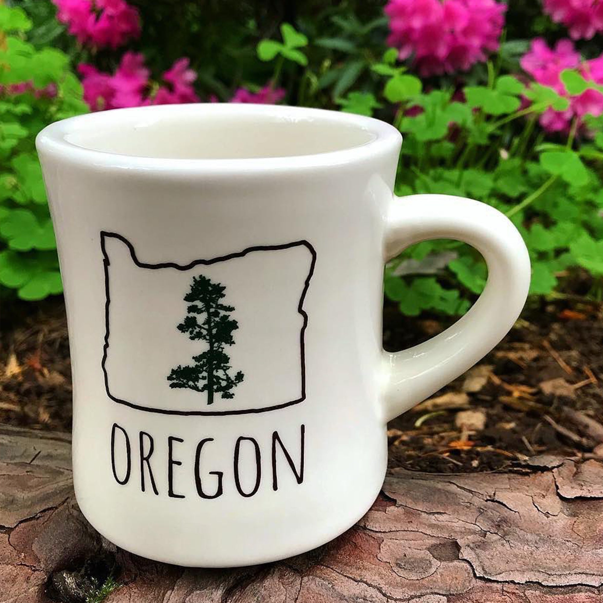 Oregon Pine 10oz 2 color Diners Mug