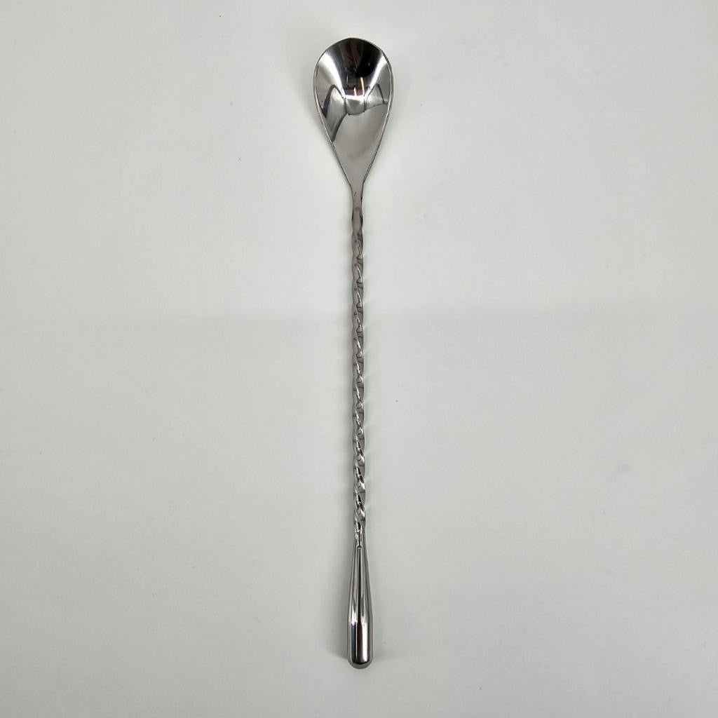 Twisted Cocktail Mixing Spoons - Rainbow, Gold or Silver Finish