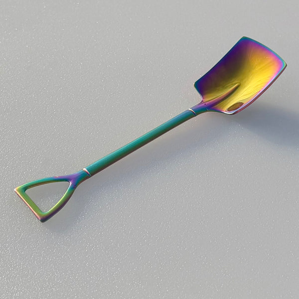 Shovel Spoons  - Rainbow, Gold or Silver Finish