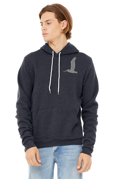 Salty Port Ultra Soft Pull Over Hoodie - Unisex Heather Navy