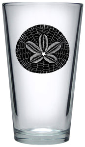 Sand Dollar Pint Glass - Single and Boxed