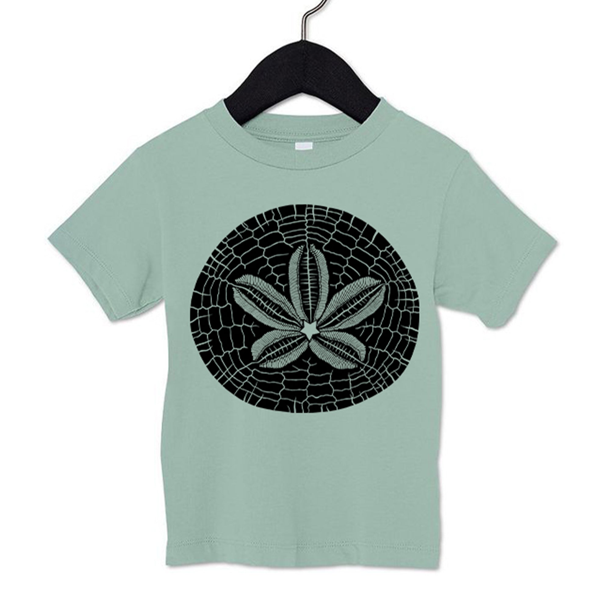 Sand Dollar - Toddler Dusty Blue & Youth T-Shirt Teal