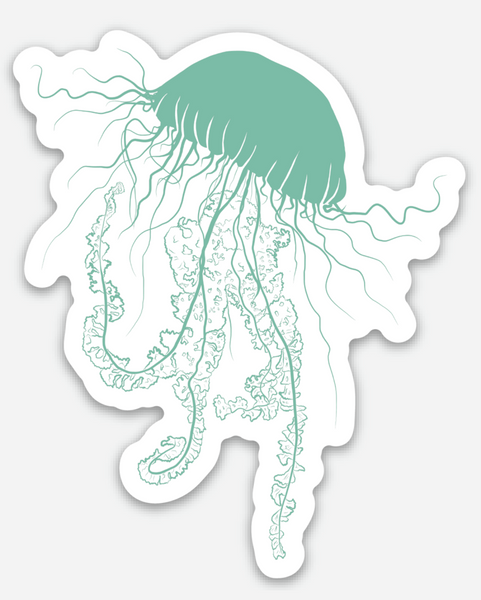 Sashay Jellyfish Die-Cut Vinyl Stickers