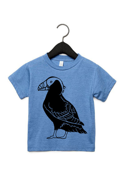 Tufted Puffin - Toddler & Youth T-Shirt Blue