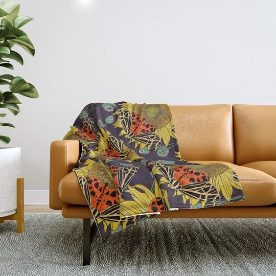 Sunflower & Tiger Moth Home Products - Blanket