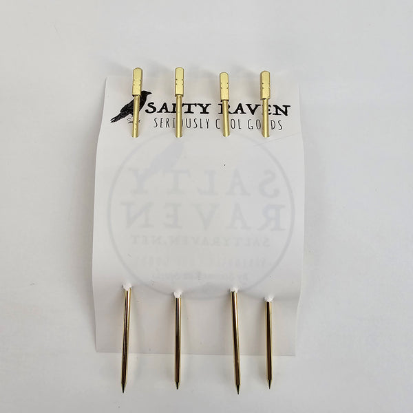 Cocktail Picks 4 Pack  - Gold or Silver Finish