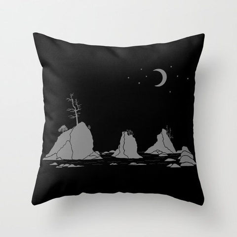 Moon Over Three Graces Home Products - Pillows