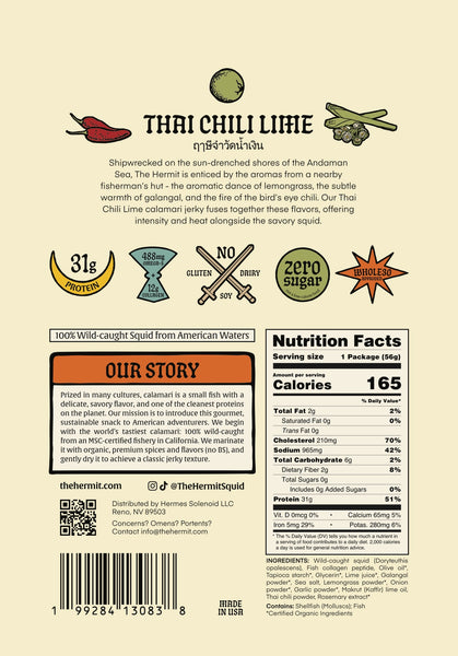 The Hermit - Calamari Jerky