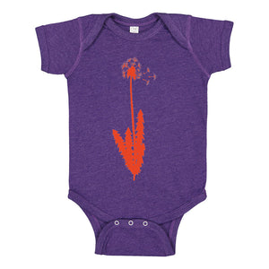 3 Wishes One Piece - Infant Bodysuit Vintage Purple
