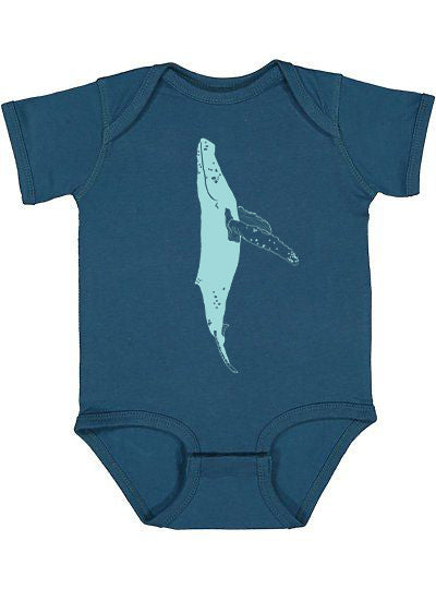 Humpback Whale Infant Baby One Piece Infant Bodysuit