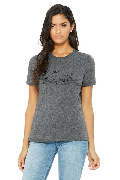 Seagull Beach *Limited Edition* T-Shirt - Women's Deep Heather
