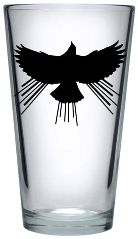 Blackbird Pint Glass