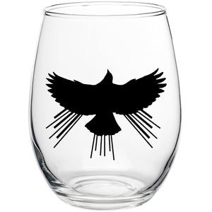 Blackbird Stemless Wine Glass