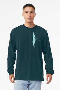 Humpback Whale Breaching *Limited Edition* Atlantic Long Sleeve Tee Shirt