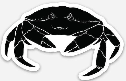 Crabby "Crab" Die-Cut Vinyl Sticker