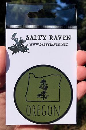 Oregon Pine Vinyl Sticker