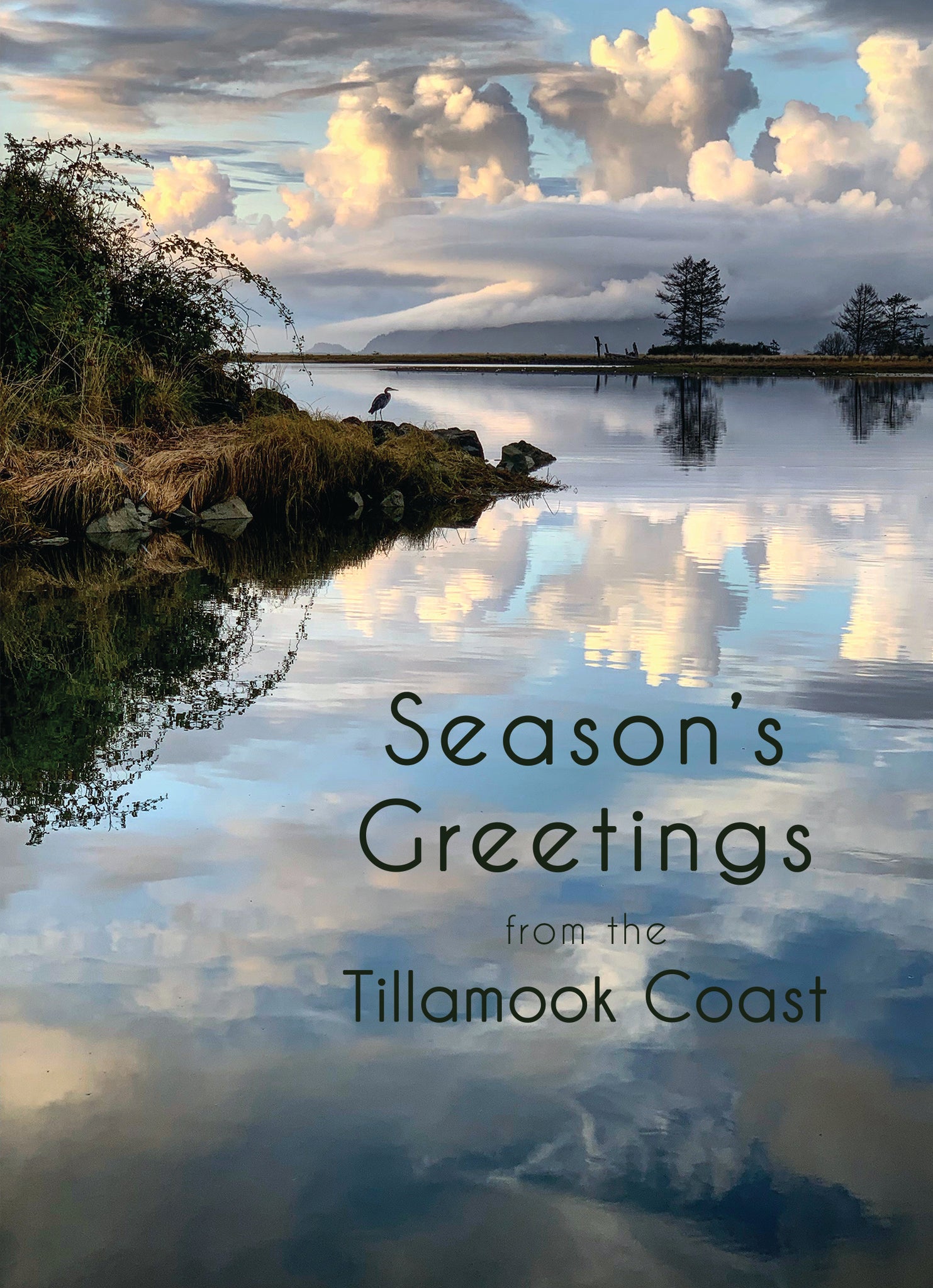 Tillamook Coast Holiday Greeting Card