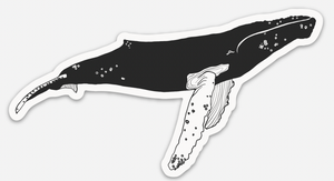 Humpback Whale Vinyl Stickers