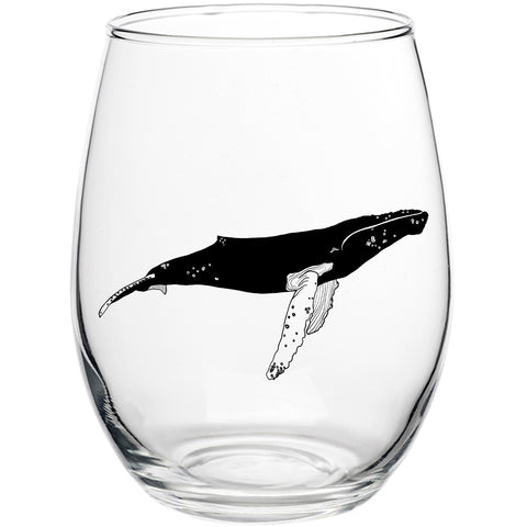 Gone Fishing” Stemless Wine Glass Boxed Set – Salty Raven