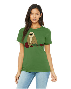 Zososlow Sloth T-Shirt - Women's Leaf