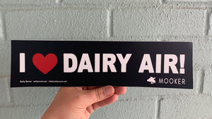 Dairy Air Bumper Stickers