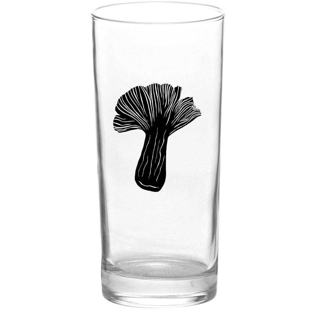 Mushrooms Lobster Mushroom Black Collins Glass