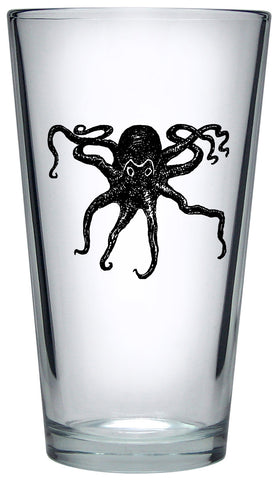 Octopus Kraken Pint Glass